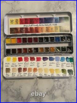 Denise's Earth Friendly DaVinci Watercolor Palette Set Of 24 Half Pans