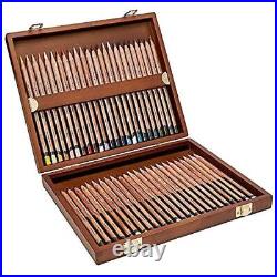 Derwent 48 Lightfast Colouring Pencils Wooden Gift Box Set