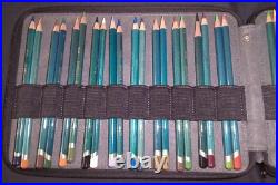 Derwent Artist & Coloursoft Pencils Burnisher Blenders Prismacolor Canvas Case