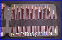 Derwent Artist & Coloursoft Pencils Burnisher Blenders Prismacolor Canvas Case