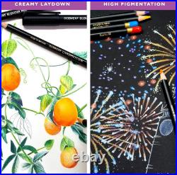 Derwent Chromaflow Pencils, Set of 150 in Tin, 3.5mm Round Core Premium Core