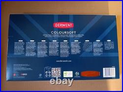 Derwent Colored Pencils Coloursoft set of 72 in Wood Box #0701031 New