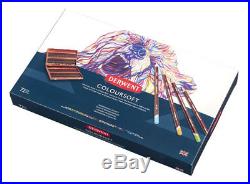 Derwent Coloursoft Professional Art Pencils Wooden Box Set of 72 Colours
