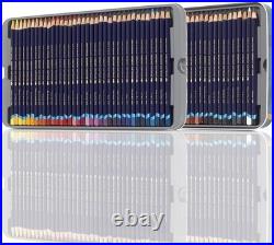 Derwent Inktense Colored Pencils 72-Piece Water Soluble Metal Tin Art Set Derwent Inktense Colored Pencils 72-Piece Water Soluble Metal Tin Art Set