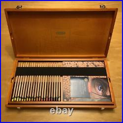 Derwent Lightfast Colored Pencil Wooden Box Set Of 100, New