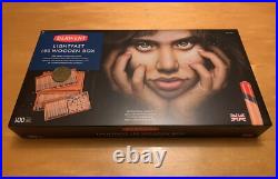 Derwent Lightfast Colored Pencil Wooden Box Set Of 100, New