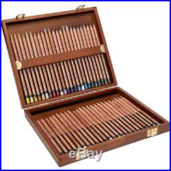 Derwent Lightfast Professional Oil Based Colour Pencils 48 Colour Wooden Box