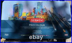 Derwent PROCOLOUR 72 pc. Colored pencil Set