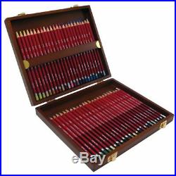 Derwent Pastel Pencils Wooden Box 48 Colours