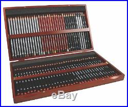 Derwent Sketching Wooden Box Set of 72 Mixed Media Pencils