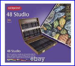 Derwent Studio Colour Pencil Set 12, 24, 36, 48 or 72 Pencils