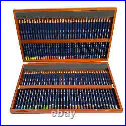 Derwent Watercolor Fine Art Pencils 72 Wood Box England Art Supply