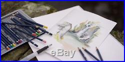 Derwent Watercolour 72 Wooden Box Set of Professional Quality Colour Pencils