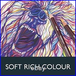 Derwent colored pencil color soft 72-color set wood box set 0701031 Derwent colored pencil color soft 72-color set wood box set 0701031