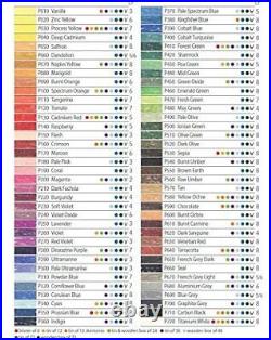 Derwent colored pencil pastel pencil 72 color set wood box set 2300343