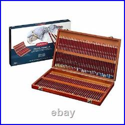 Derwent colored pencil pastel pencil 72 color set wood box set 2300343