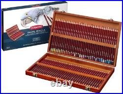 Derwent colored pencil pastel pencil 72 color set wood box set 2300343 New