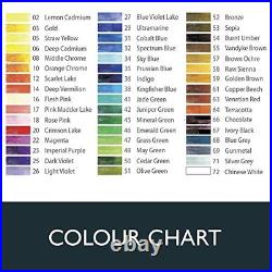 Derwent watercolor pencils water color pencil 48 color set wood box set 0700758