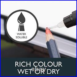 Derwent watercolor pencils water color pencil 48 color set wood box set 0700758