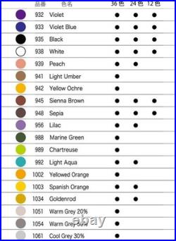 DesArt Color Colored Pencils 36 Color Set Successor to Karisma/Prismacolor