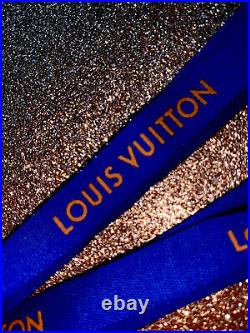 Designer Louis Vuitton ribbon, brand new will also include the Louis Vuitton box