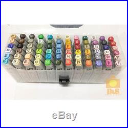 Dhl New Boxed Copic Various Refill Ink 72b Complete Set Made In Japan