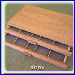 Dual-Drawer Pastel Storage Box, 15.75x9.6x2.1