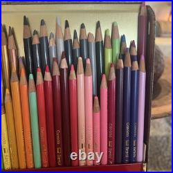 Eagle Prismacolor Berol Art Set 60 Color No 960 Colored Pencil Red Box Compl VTG