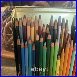 Eagle Prismacolor Berol Art Set 60 Color No 960 Colored Pencil Red Box Compl VTG