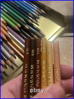 Eagle Prismacolor Berol Art Set 60 Color No 960 Colored Pencil Red Box Compl VTG