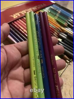 Eagle Prismacolor Berol Art Set 60 Color No 960 Colored Pencil Red Box Compl VTG