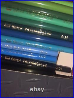 Eagle Prismacolor Berol Art Set 60 Color No 960 Colored Pencil Red Box Compl VTG