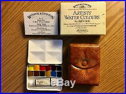Early 1990s Vintage NOS Winsor & Newton Artists' Water Colours No. 2 Bijou Box