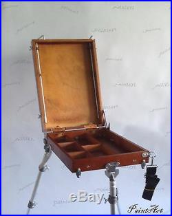 Easel Sketch Box Artists Portable Wooden. Podol'sk. Russian. Tripod. Medium size