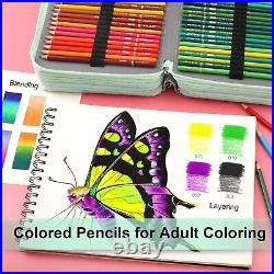 Empower Your Artistry with 256 Colored Pencils Set Complete Kit for Creativity