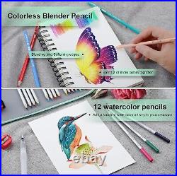 Empower Your Artistry with 256 Colored Pencils Set Complete Kit for Creativity