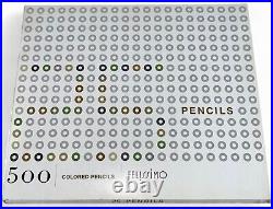 FELISSIMO 500 Colored Pencils Collection Full Set / 25 x 20 Sets