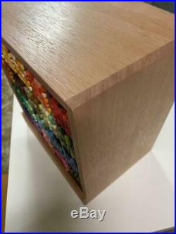 FELISSIMO Colored Pencils 500 complete stored wooden case box Stationery 10