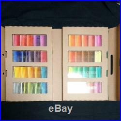 FELISSIMO Colored mini Pencils 200 complete stored case box Stationery portable