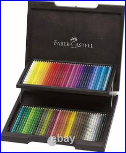 FaberCastel Polychromis Color pencil 72 color set Wooden Box 110072 Japanese