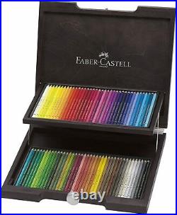 FaberCastel Polychromis Color pencil 72 color set Wooden Box 110072 Japanese