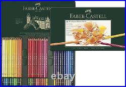 Faber-Castel 110060 Polychromos Colored Pencil Set In Metal Tin, 60 Pieces