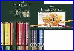 Faber-Castel 110060 Polychromos Colored Pencil Set in Metal Tin 60 Pieces