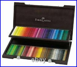 Faber Castel polychromos colored pencils 120 color set wooden box 110013