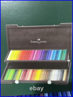 Faber-Castell 120 Polychromos Colour Pencils In Case- Open Box
