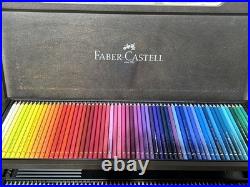 Faber-Castell 120 Polychromos Colour Pencils In Case- Open Box