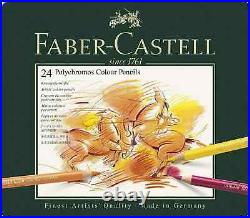 Faber-Castell 24 Polychromos Color Pencil Set