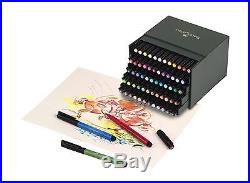 Faber Castell 60 Piece Pitt Artist Brush Pen Set Gift Box 4 oz