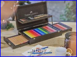 Faber-Castell Art & Graphic 125 PCS Pencils Collection, Wood Case, Multicolored