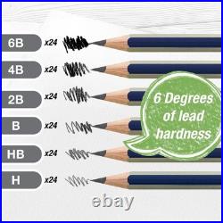 Faber-Castell Goldfaber Sketching Pencil Set School Pack, Set of 144 Faber-Castell Goldfaber Sketching Pencil Set School Pack, Set of 144